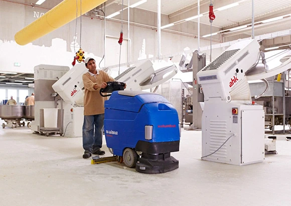 Cutting-edge cleaning machinery used in Ontario, CA for industrial sites.