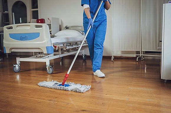 Ongoing cleaning maintenance for Ontario, CA medical facilities with scheduled routines.